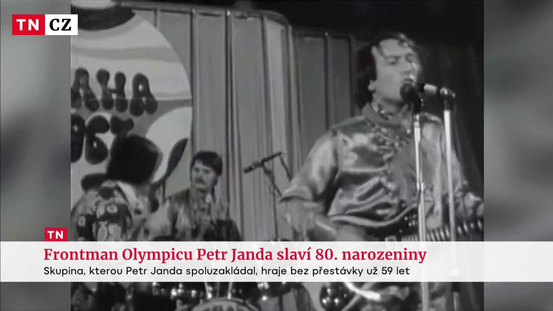 Frontman legendární skupiny Olympic slaví 80. narozeniny