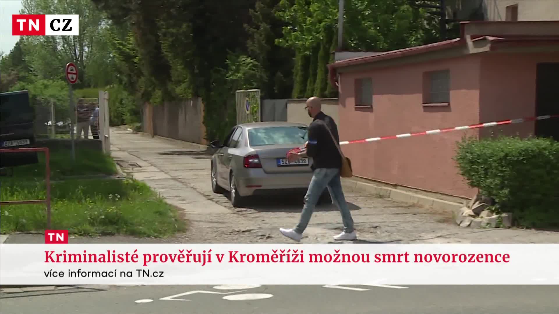 Zprávy o vraždě miminka otřásly Kroměříží. Policisté pátrají po jeho tělíčku