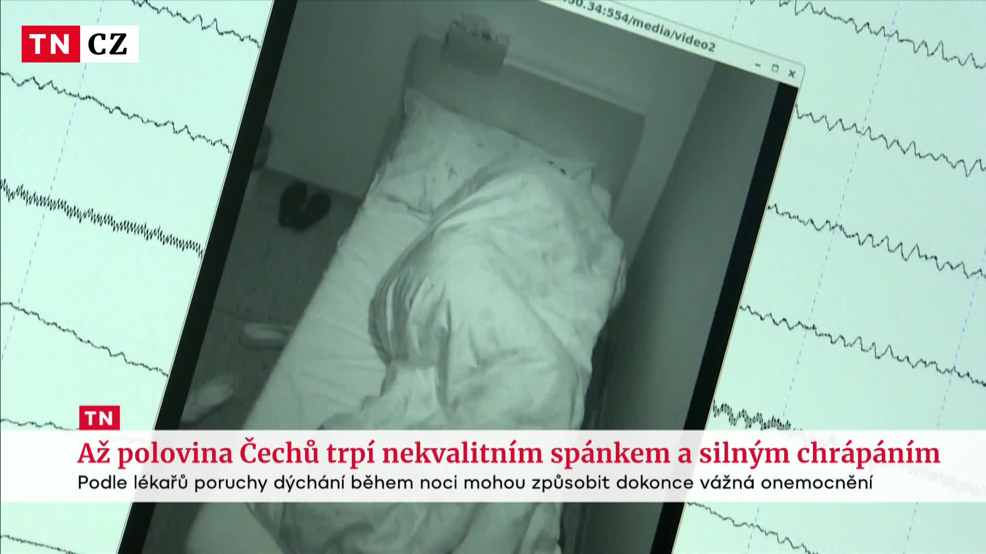 Podle lékařů až polovina Čechů trpí nekvalitním spánkem a silným chrápáním