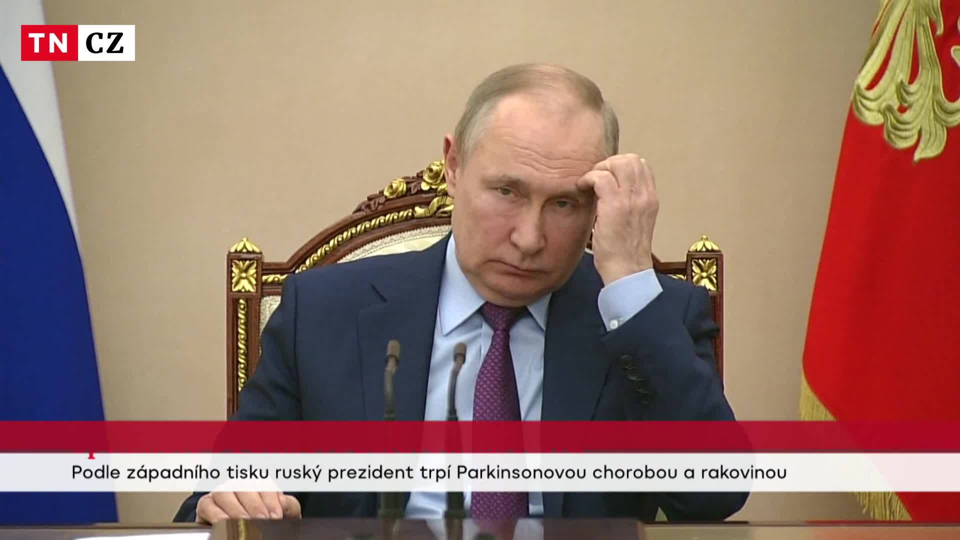 Z Kremlu unikly přísně tajné zprávy. Putin trpí nevyléčitelnou chorobou