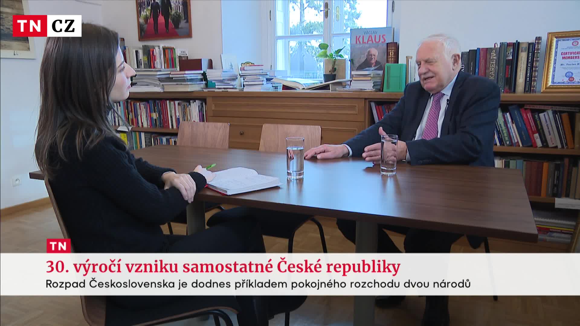 Klaus: Rozdělení Česka a Slovenska bylo nevyhnutelné. Zemím to pomohlo