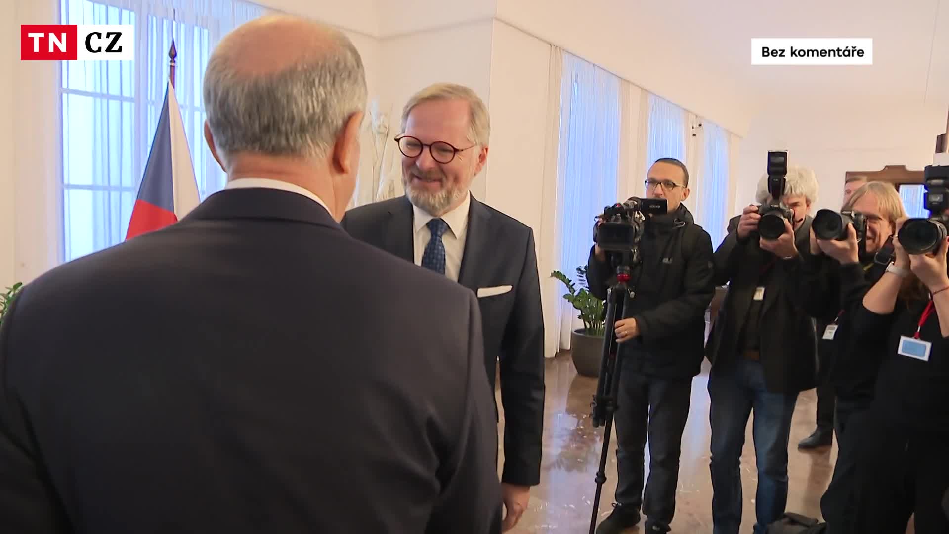 Premiér Petr Fiala se setkal s tureckým ministrem obrany Fikrim Işıkem
