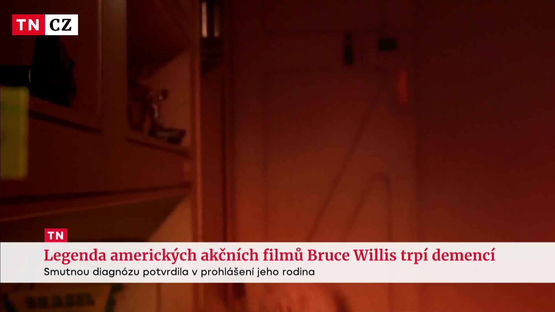 Bruce Willis trpí demencí, oznámila jeho rodina a poděkovala fanouškům