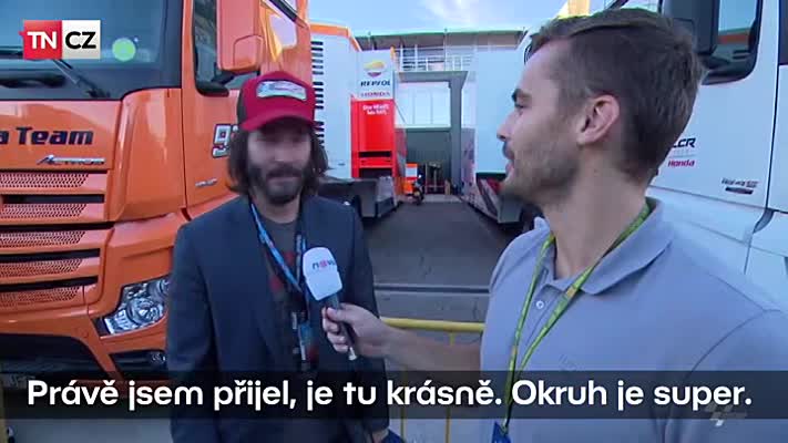Exkluzivně: Komu fandila hvězda Matrixu Keanu Reeves ve Valencii?