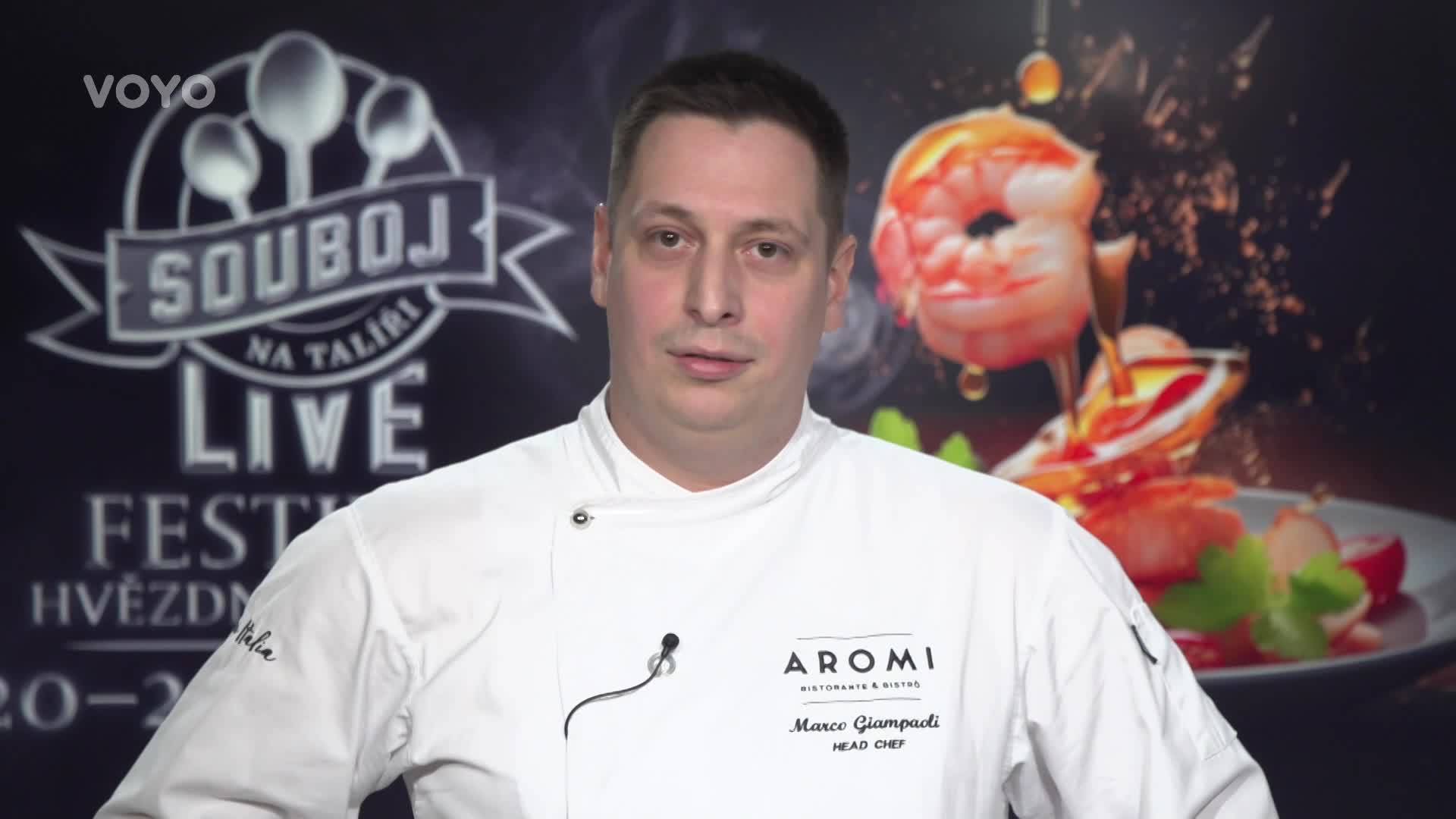 Marco Giampaoli: Moje guilty pleasure, které se týká jídla? To nemůžu říct nahlas