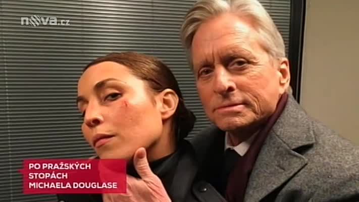 Michael Douglas v Praze