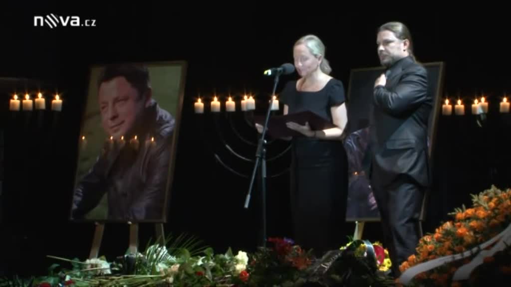 Rozloučení se zpěvákem Petrem Mukem