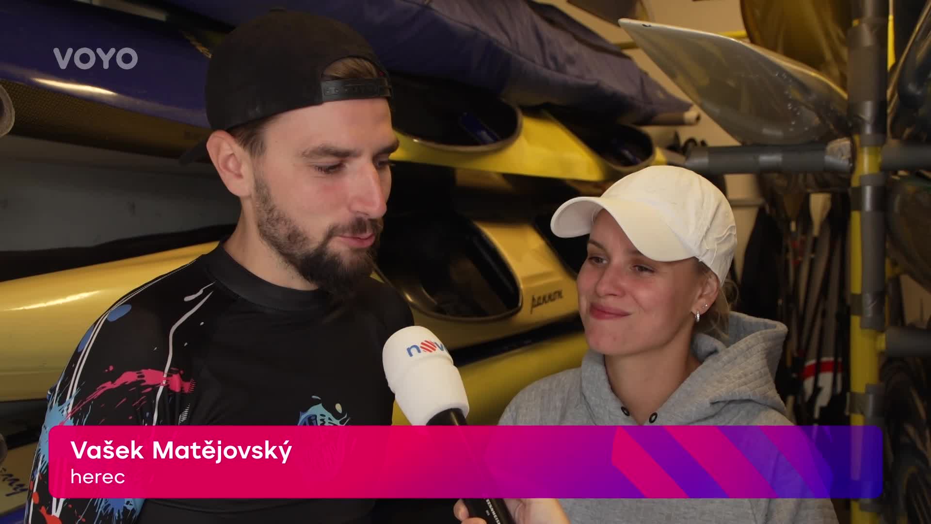 Zákulisí Jedné rodiny: Herci trénovali jízdu v kajaku a takhle to dopadlo