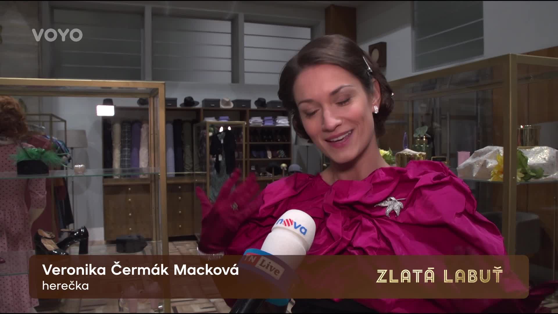 Veronika Čermák Macková vstupuje do Zlaté labutě. Z Magdy z Ulice se stane dáma 30. let