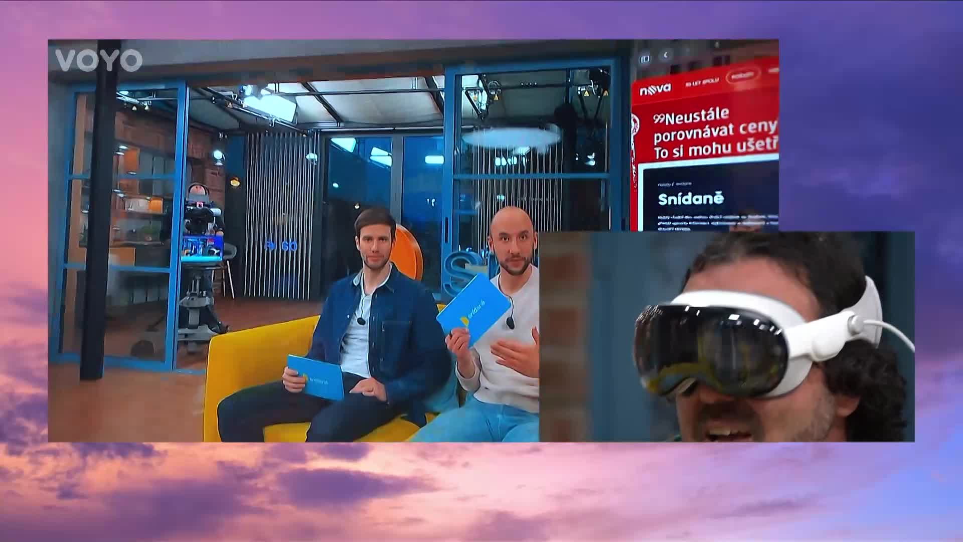 Nový pohled na svět díky unikátním brýlím. Snídaně byla na chvíli v jiné realitě