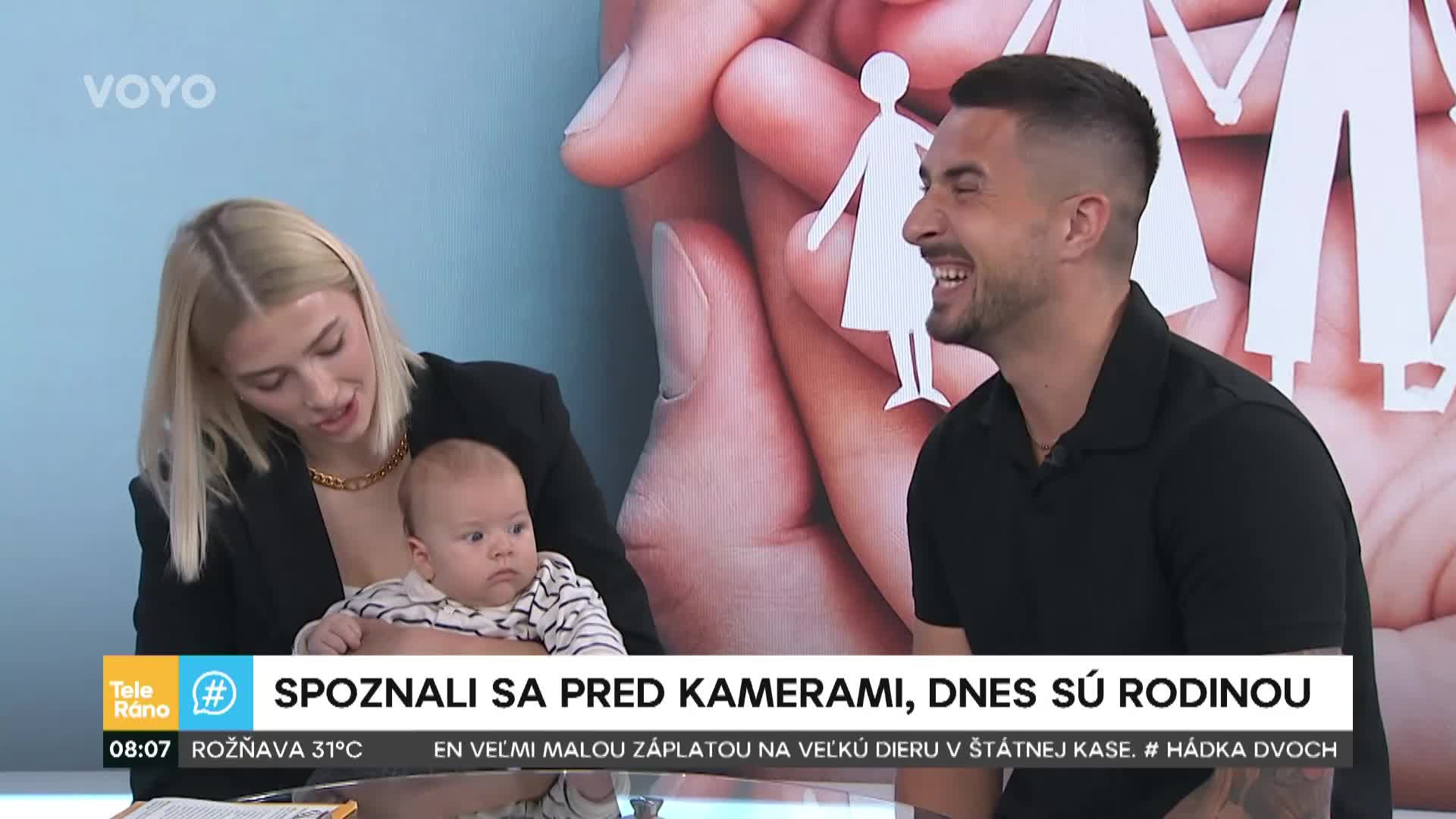 Rodina z Love Islandu: Laura a Martin ukázali syna v přímém přenosu