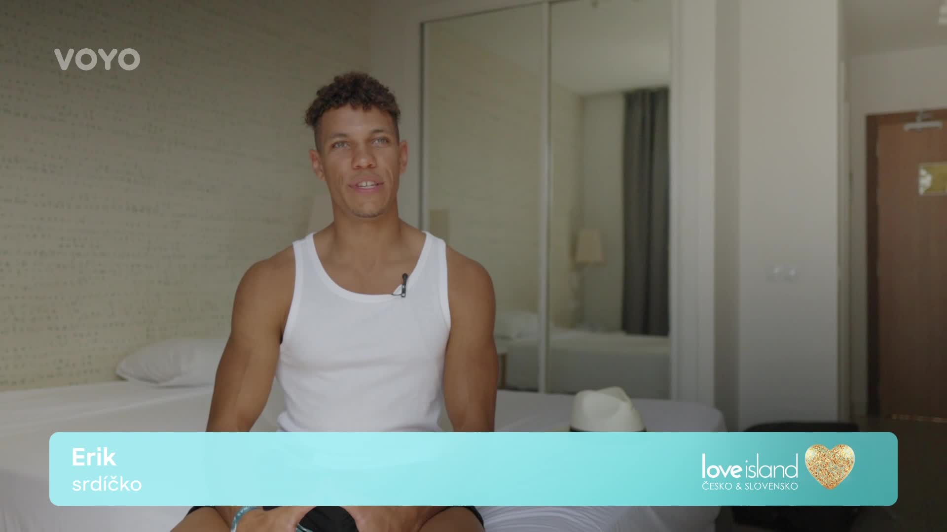 Smolař Erik z Love Islandu 2024. Na ostrov mu nedorazil kufr