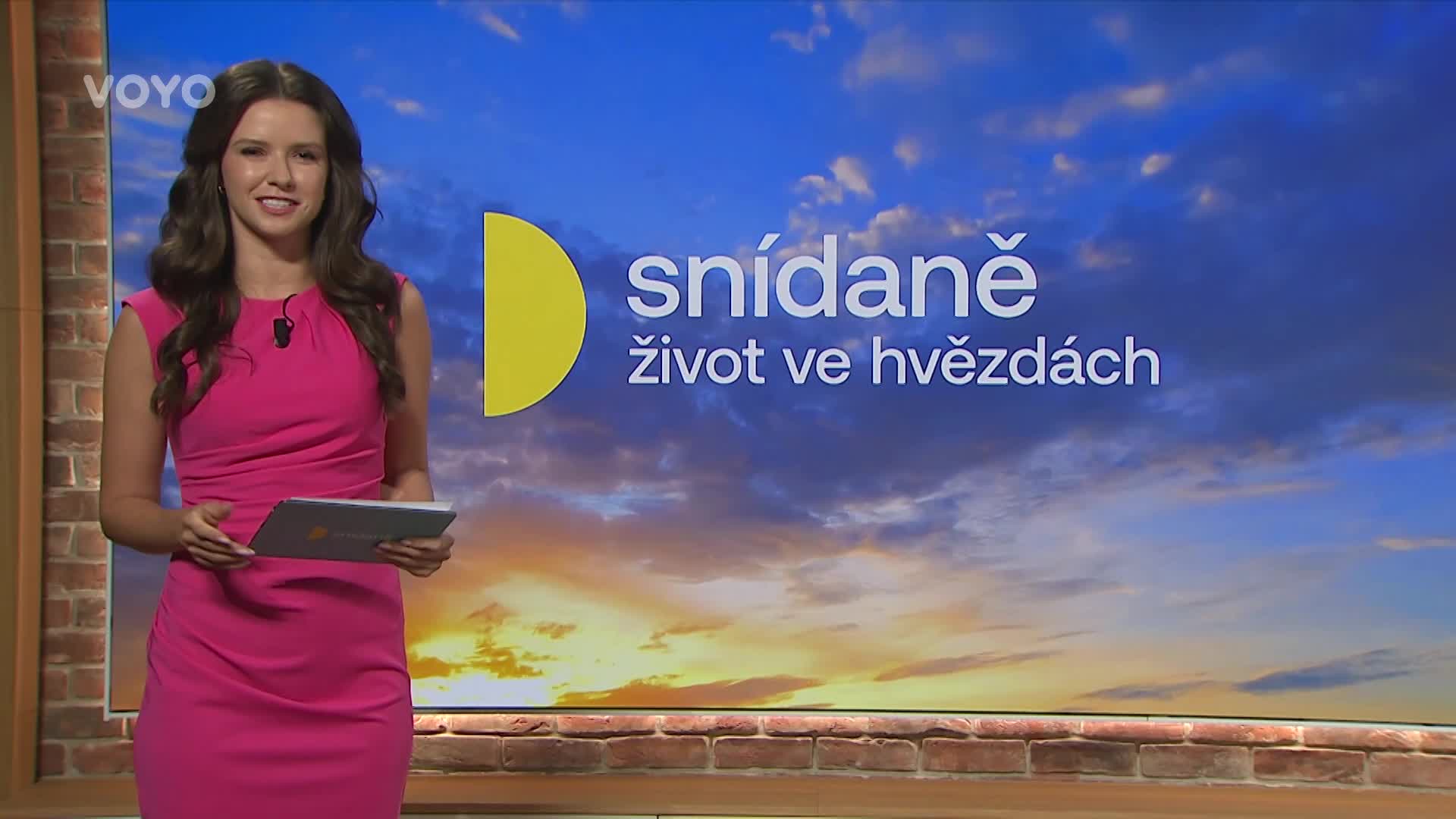 Premiéra Dominiky Branišové v TV: Podívejte, jak jí šlo první moderování