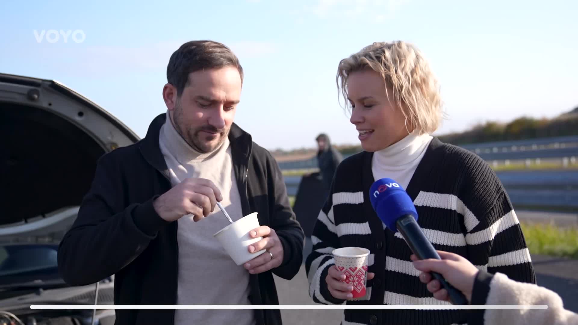 Tereza a David z Ulice řeší vánoční trable: Zima, vlhko a zapařené auto