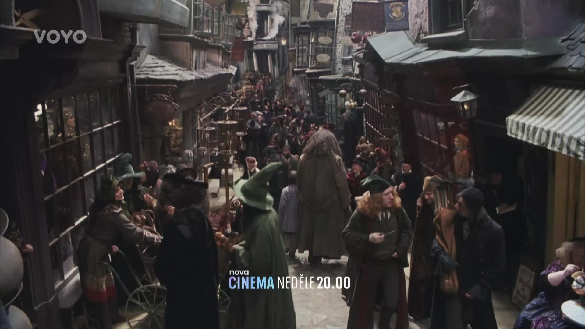 Kouzelné dobrodružství začíná. Harry Potter se poprvé vydává do Bradavic