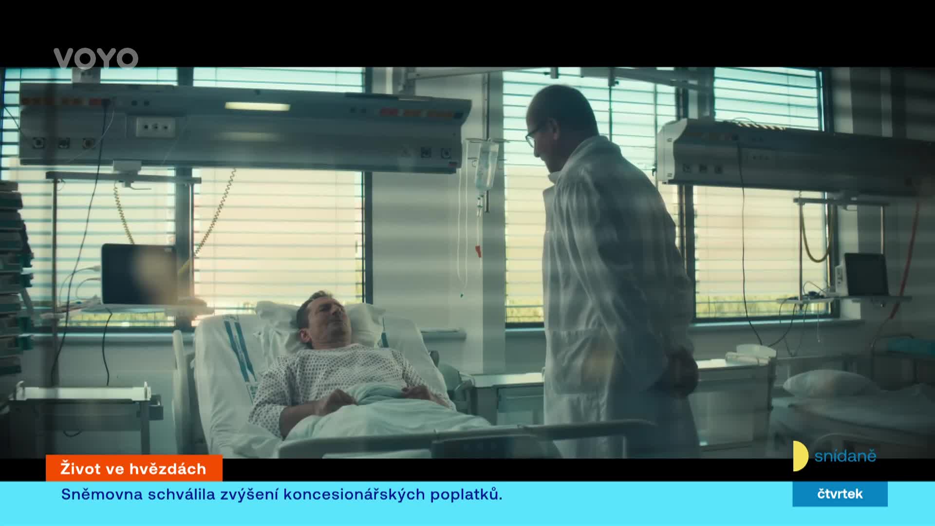 Langmajer jako slepý svůdník ve filmu Moře na dvoře: Bylo to mimořádně náročné
