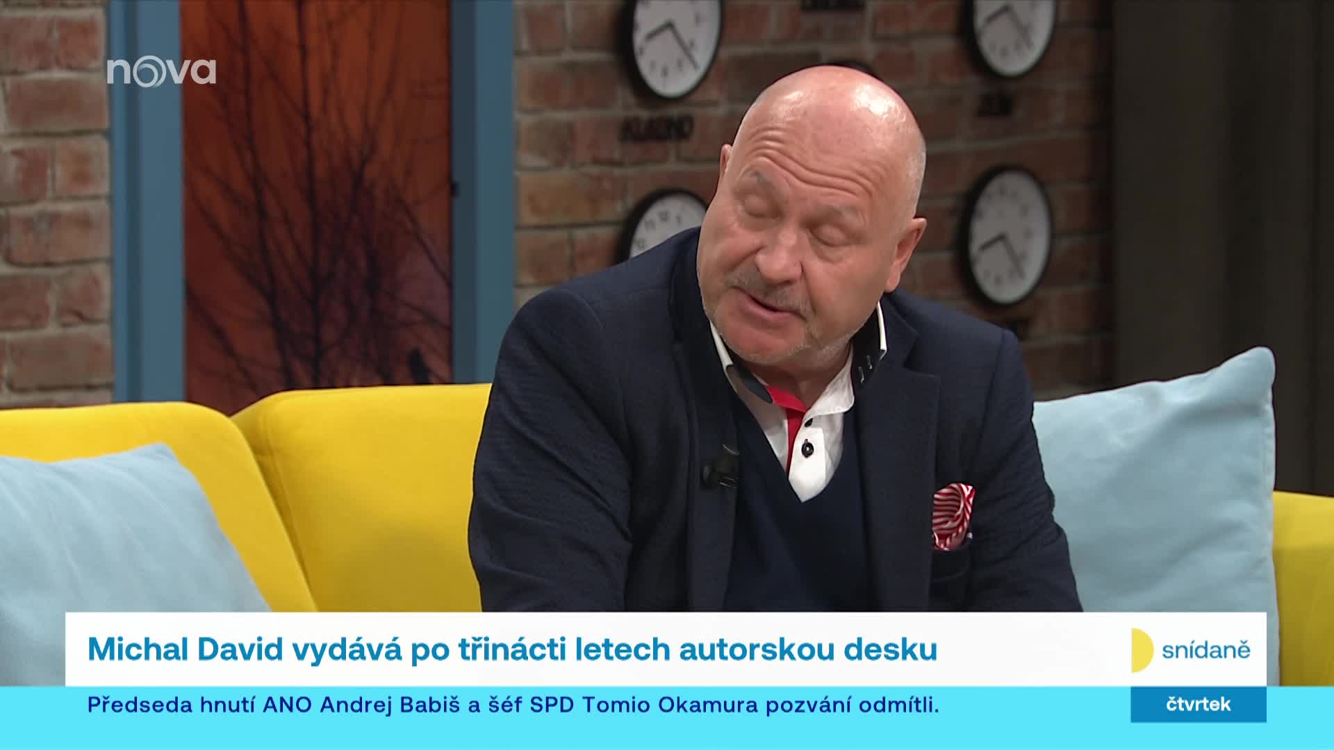 Michal David představil nové album: Tvořil ho se světovými hvězdami