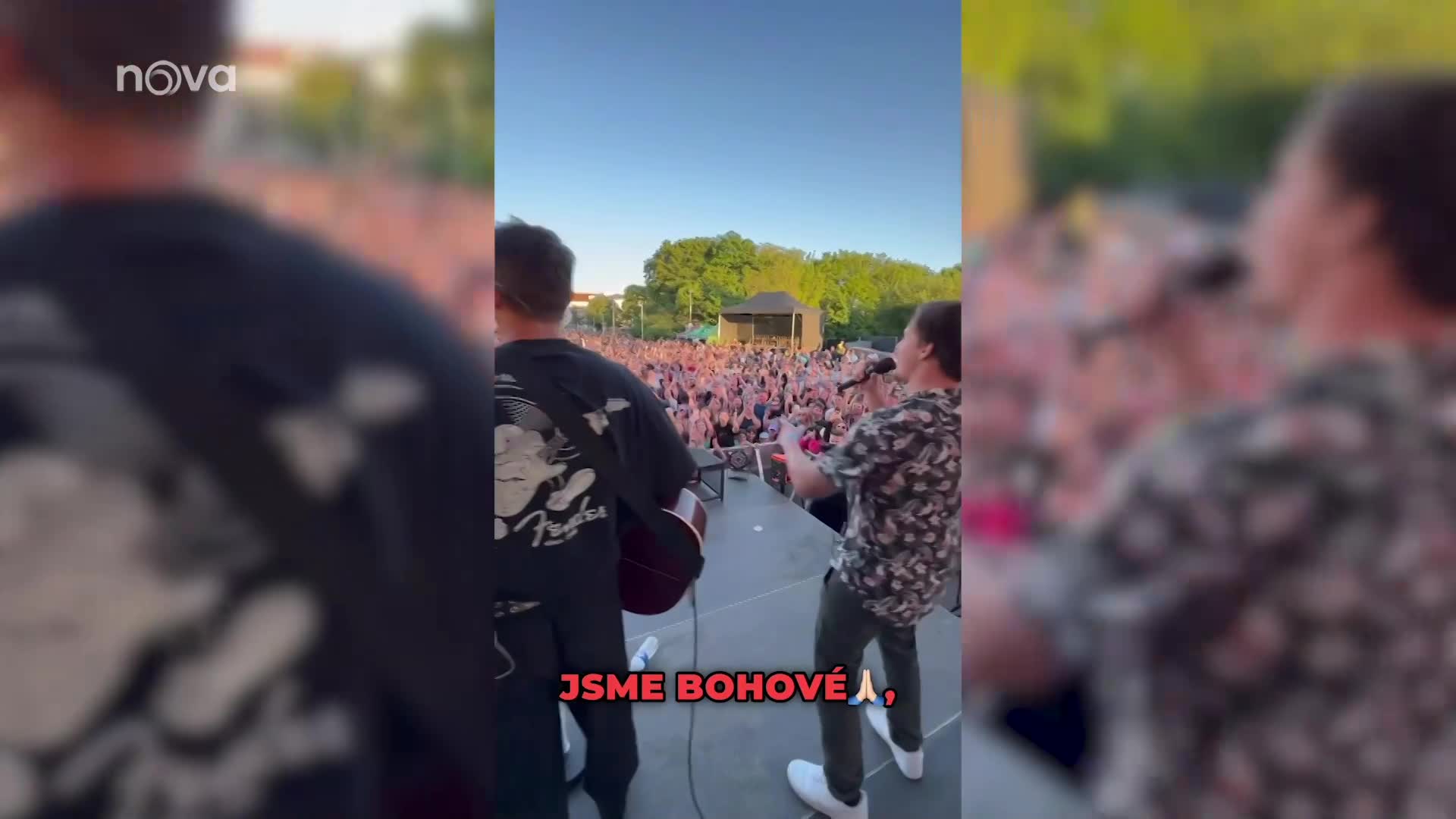 Neuvěřitelná show: Mikýř s Carevem zazpívali na koncertě Sebastiana hit Titánů