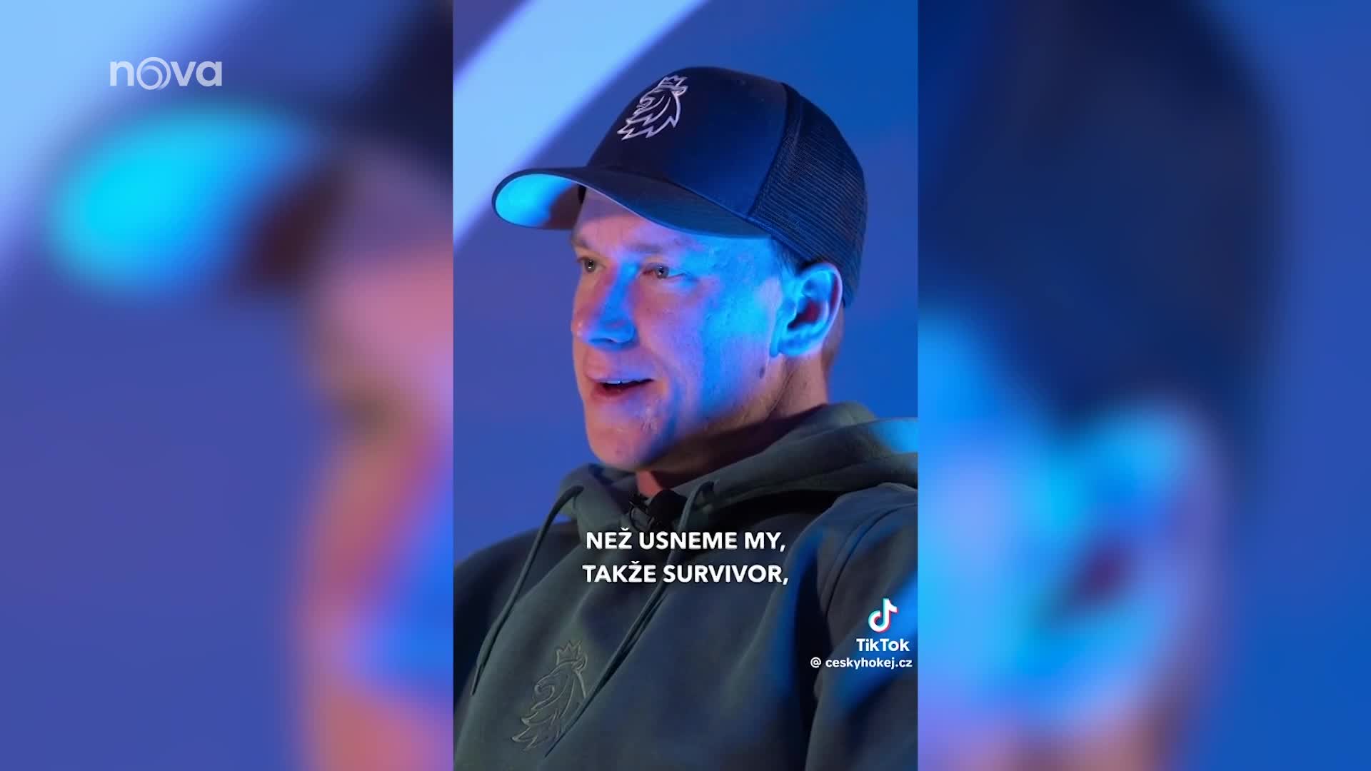 Čeští hokejisti sledují Survivora. O vítězi mají jasno