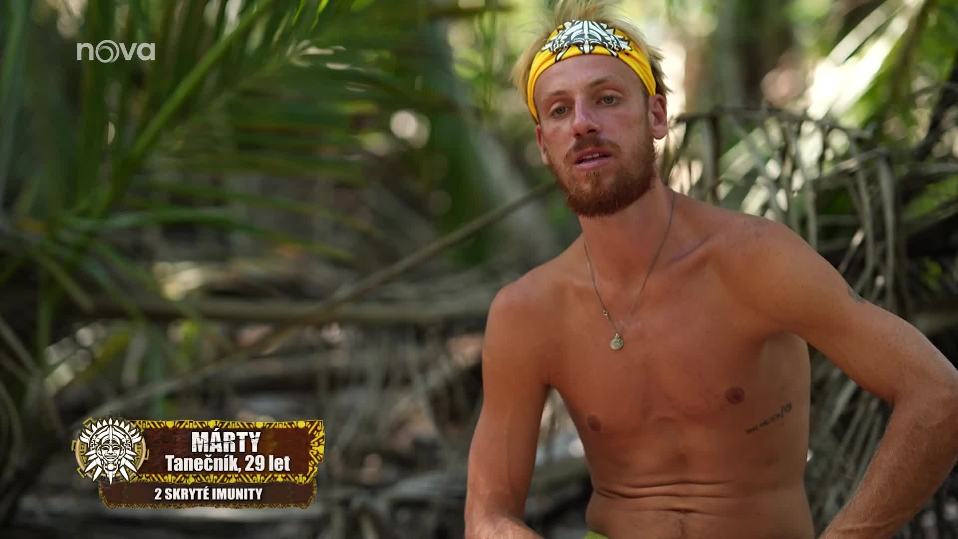 První momenty po sloučení: Márty má v novém kmenu Taínos výhodu