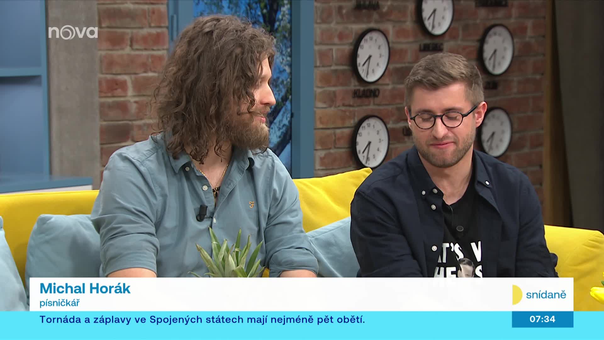 Jeden vtípek za druhým: Vladimír Špička a Michal Horák perlili ve Snídani