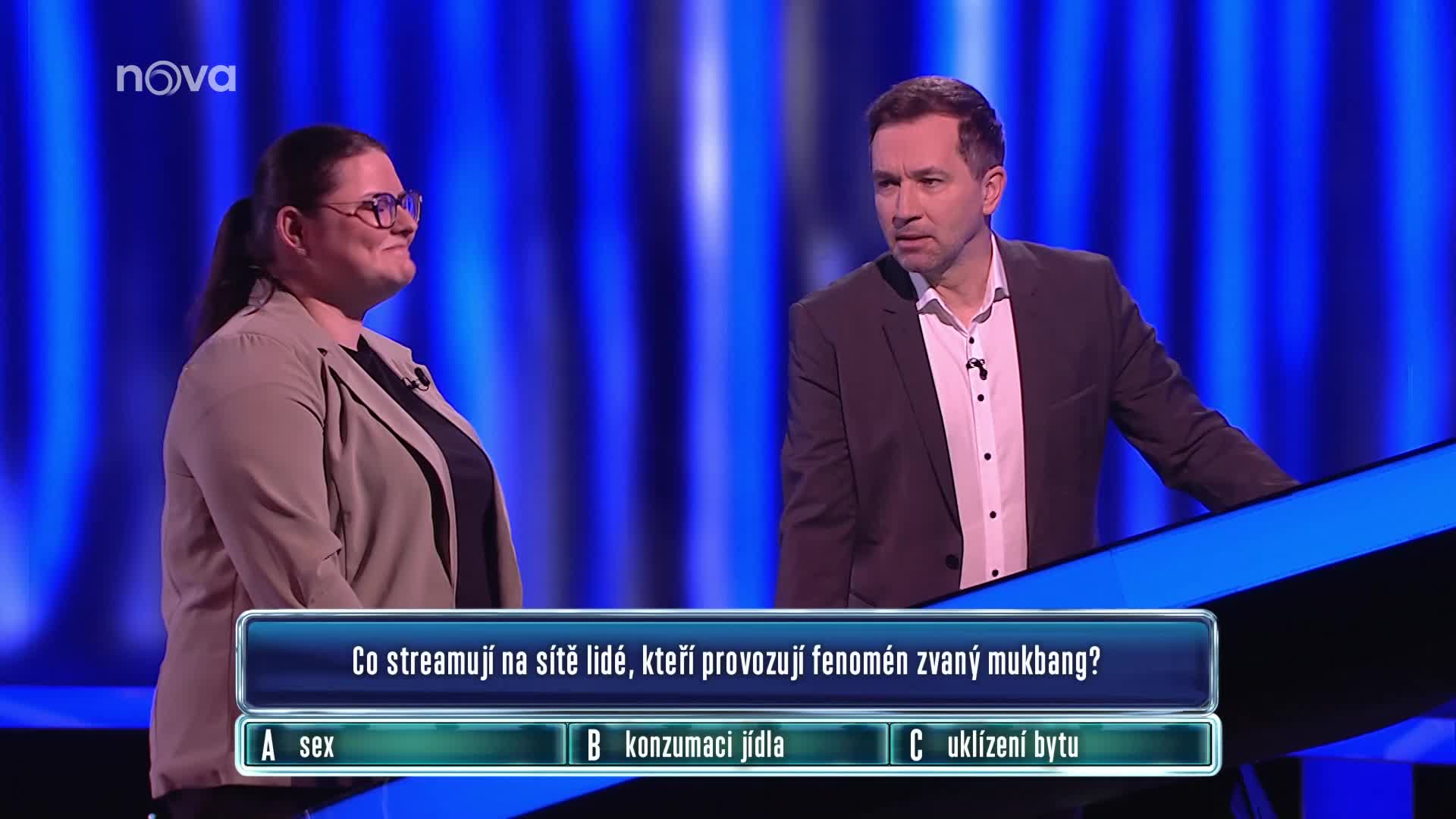 Soutěžící v Na lovu opravila Sokola. Moderátor uvažuje o změně profese