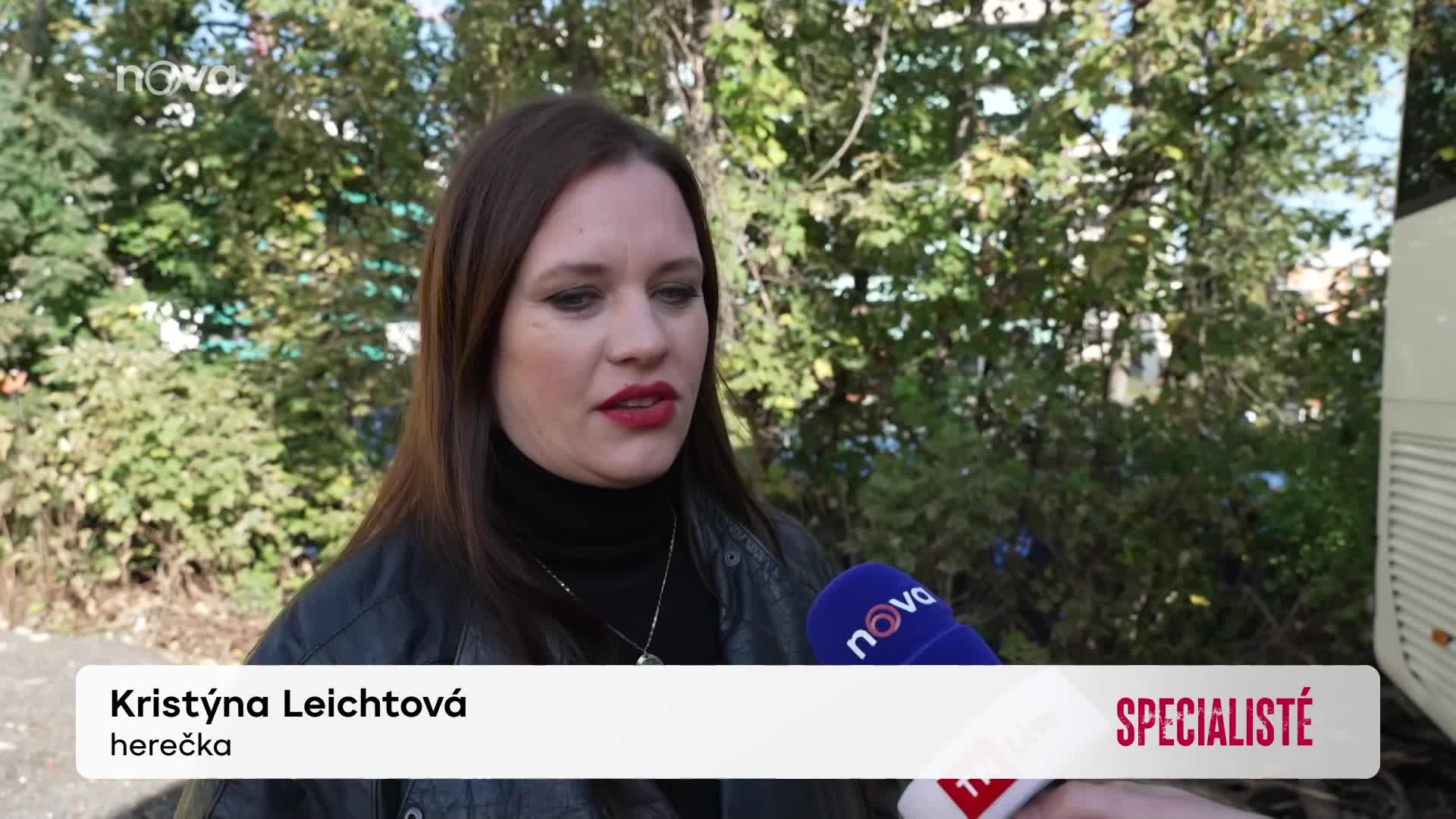 Kristýna Leichtová ve Specialistech: Takovou roli ještě nikdy nehrála