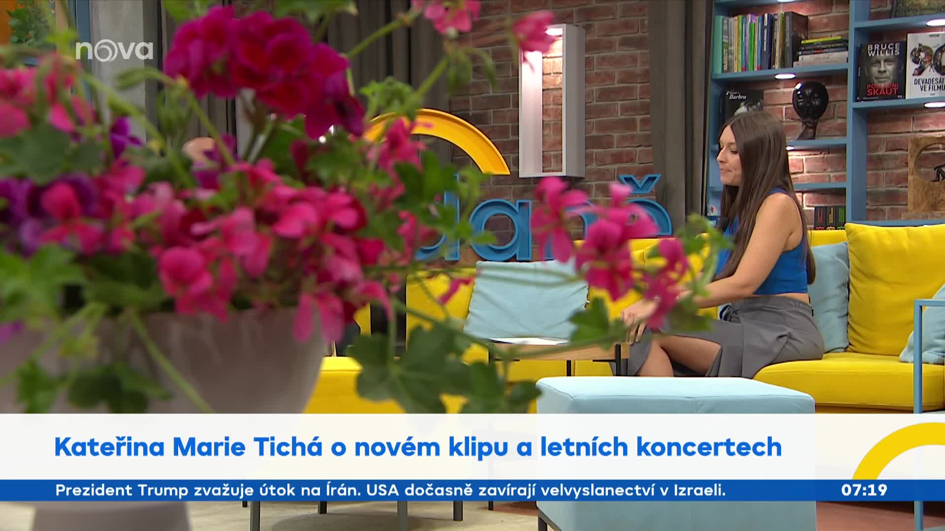 Šílený zážitek Kateřiny Marie Tiché: Kvůli bombě jsme hráli na ulici