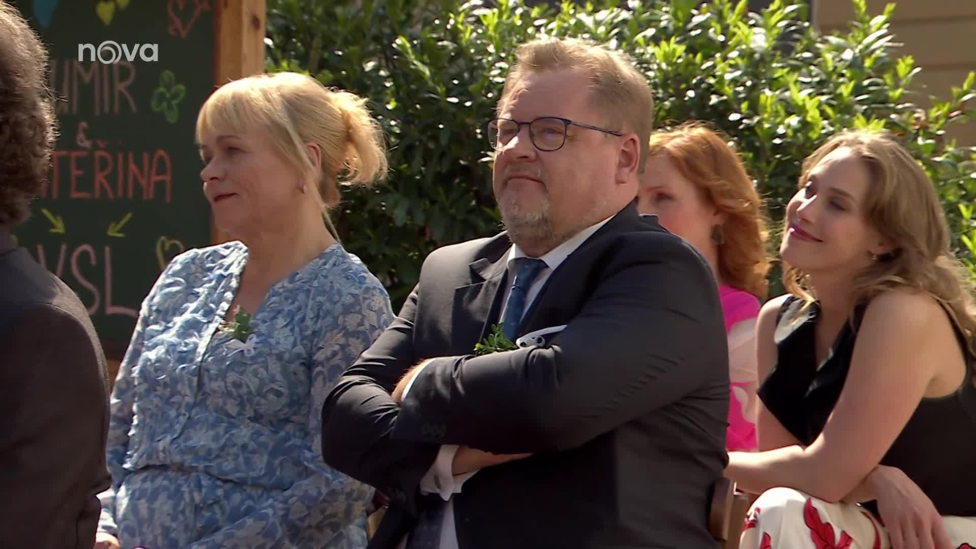 Slzy na svatbě v Ulici: Ája nezvládne obřad Lumíra a Kateřiny