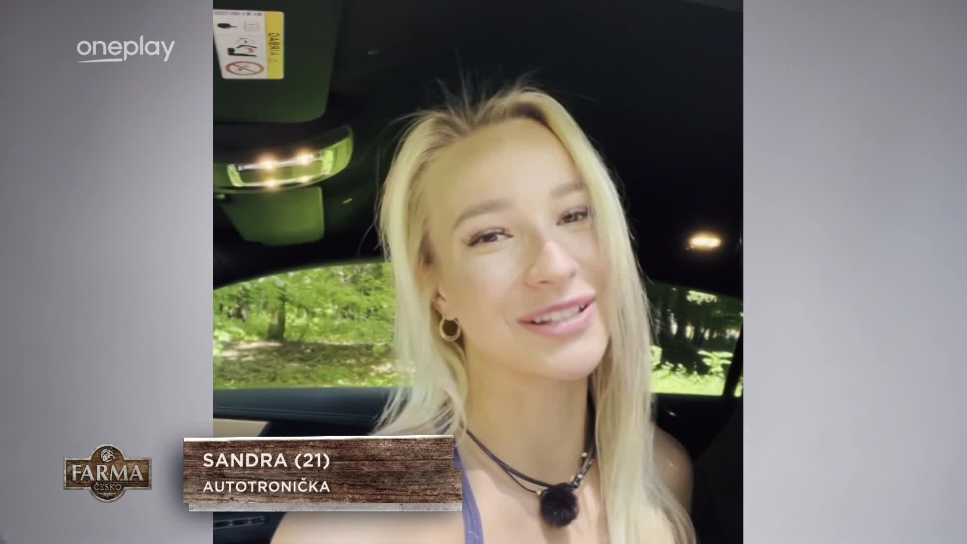 Nejsvůdnější laňka na Farmě: Sandra pobíhala po dvoře úplně nahá