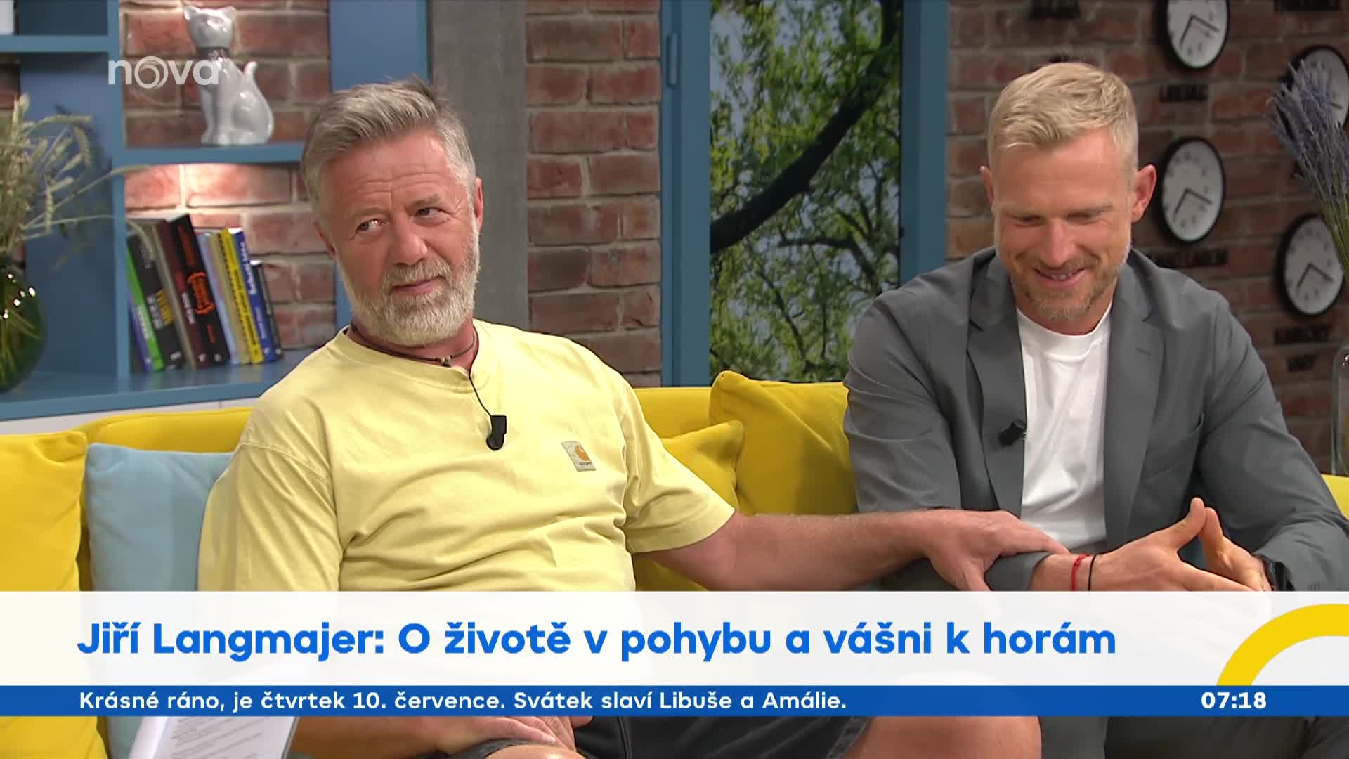 Jiří Langmajer má vášeň pro horolezectví. Chystá se na Mont Blanc
