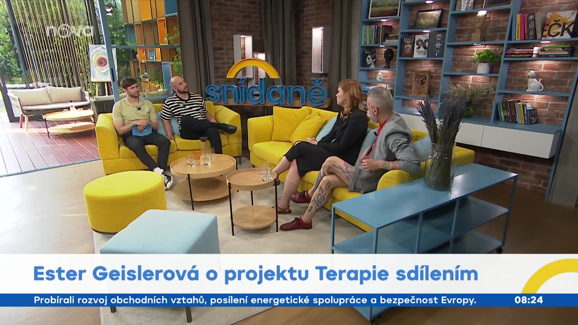 Geislerová a Vojtko o Terapii sdílením: Láska je velmi složitý mentální program