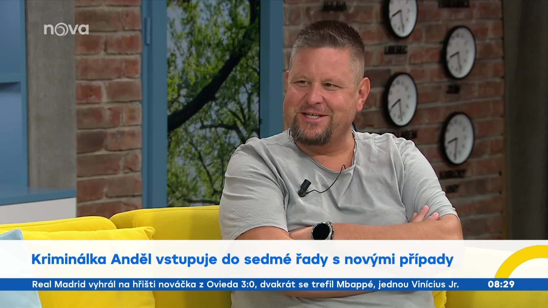 Zákulisí Kriminálky Anděl: Novotný prozradil, jak si krátí čas se Švehlíkem