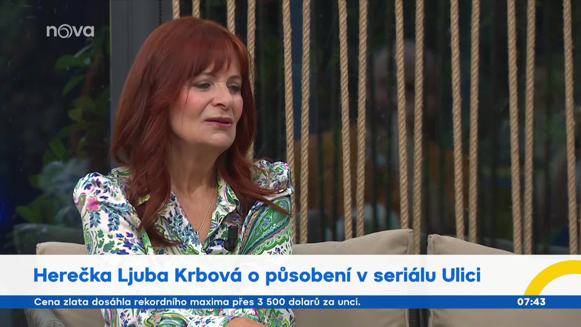 Co bude s Ančou z Ulice? Scenáristům do toho nemluvím, říká Krbová