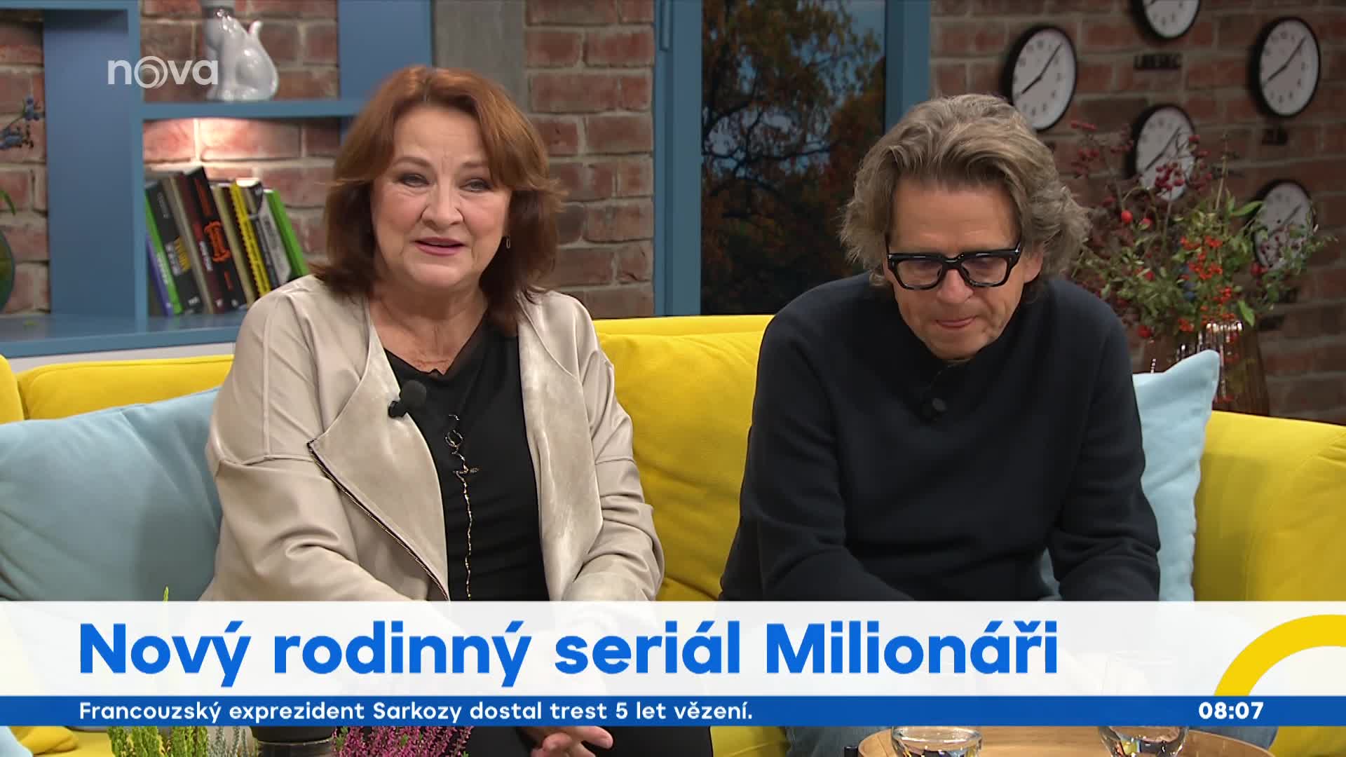 Zlata Adamovská o natáčení Milionářů: Na scénu v dešti jen tak nezapomene