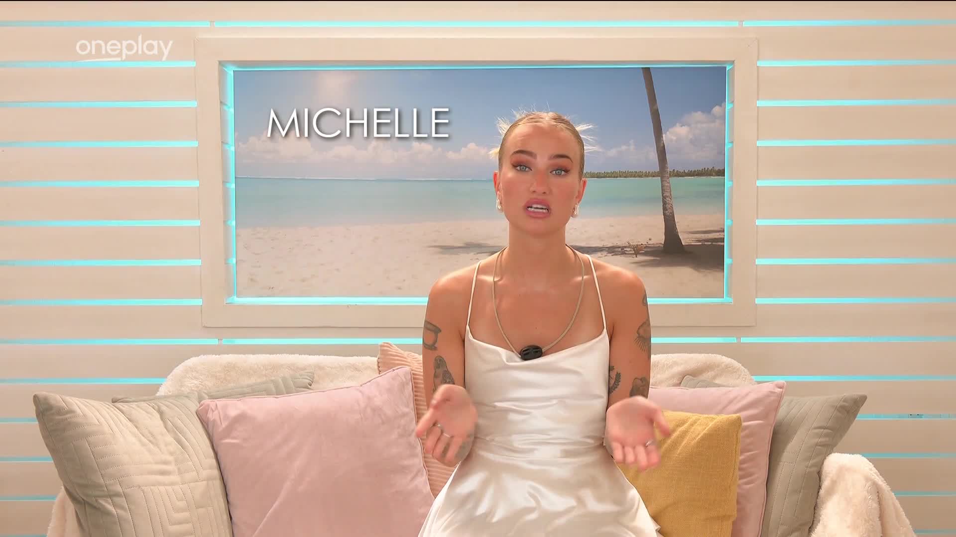 Konec hádek: Michelle a Martin stvrdili usmíření v Love Islandu polibkem