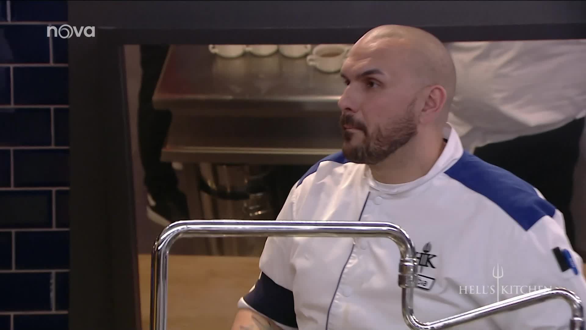 Osmany Laffita se do Hell’s Kitchen těší. Je hladový, od rána nejí