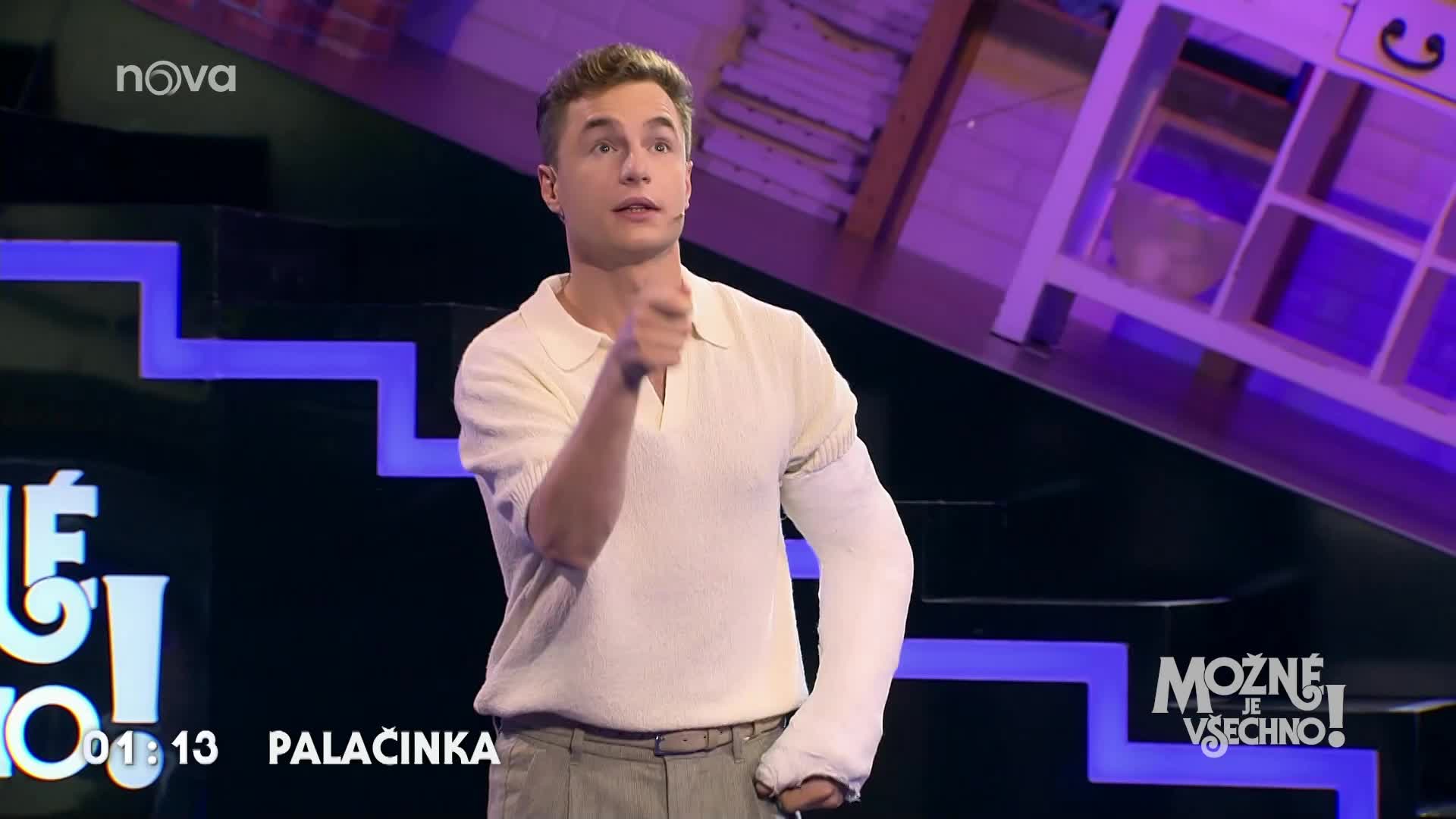 Hes o Možné je všechno!: Člověk má pocit, že jeho slovní zásoba jsou tři slova