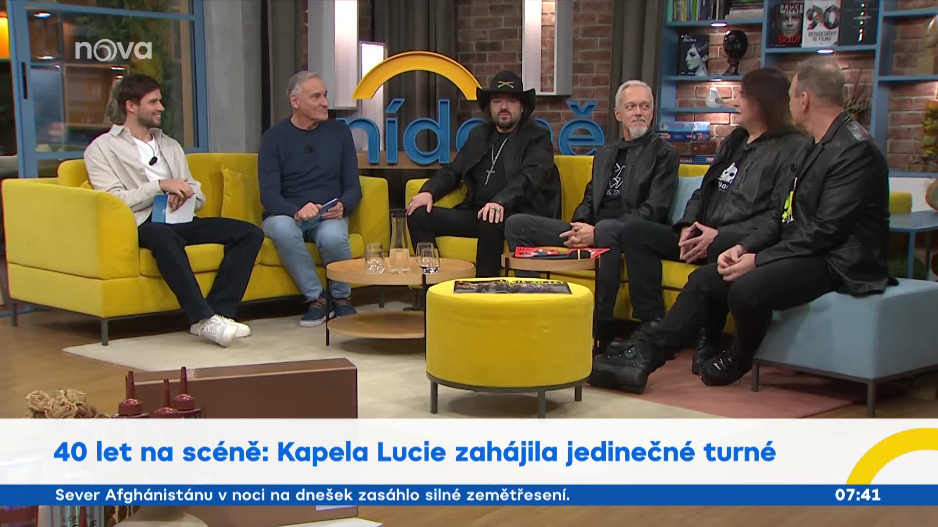 Kapela Lucie slaví 40 let: Zavzpomínala na minulost s Vaškem Noidem Bártou