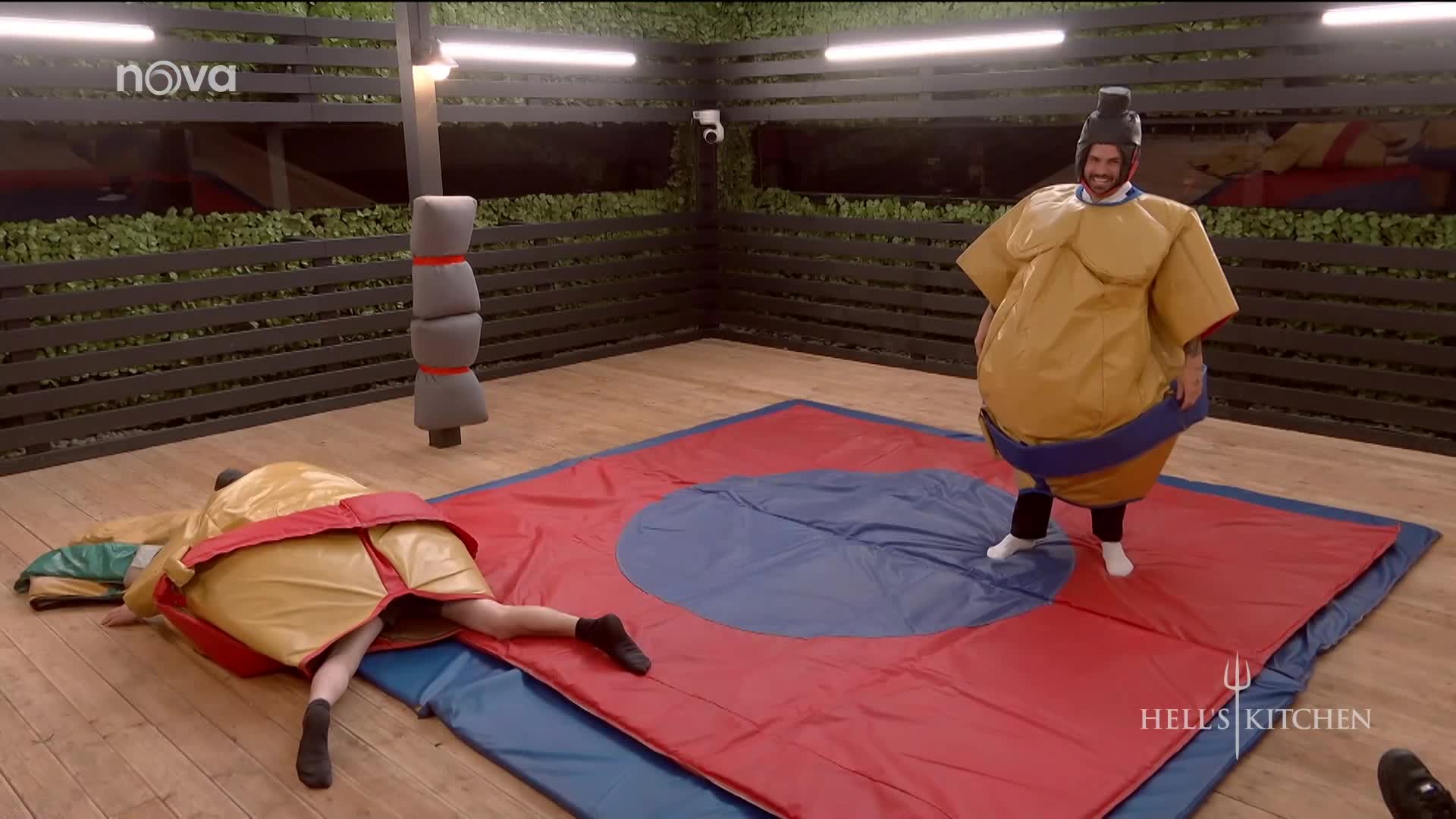 Martin Hranáč jako zápasník sumo v Hell's Kitchen: V souboji ho čekal Paťo