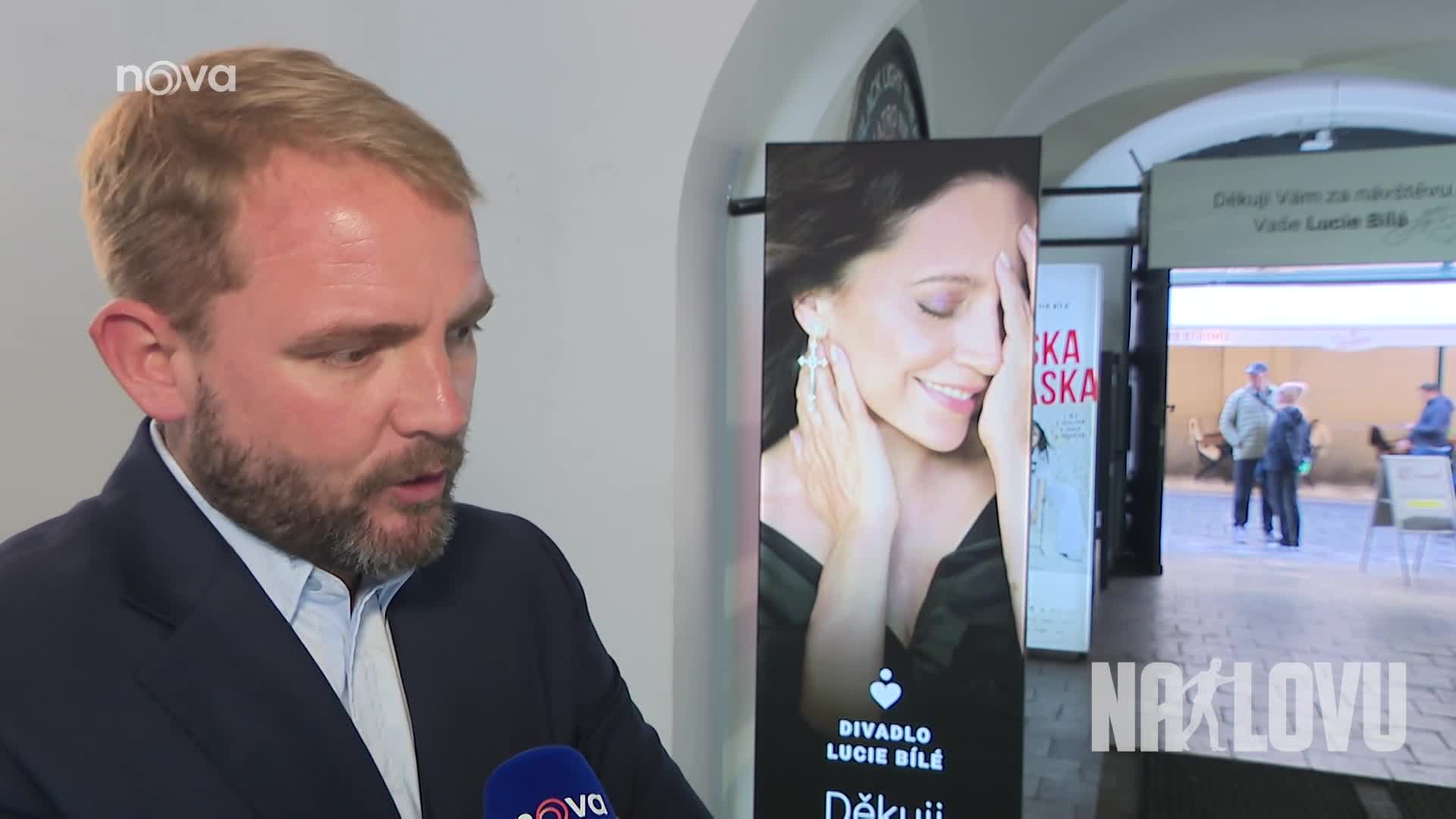 Žolík Libor Bouček ví o Lucii Bílé téměř vše. Nebál se hádat ani partnery