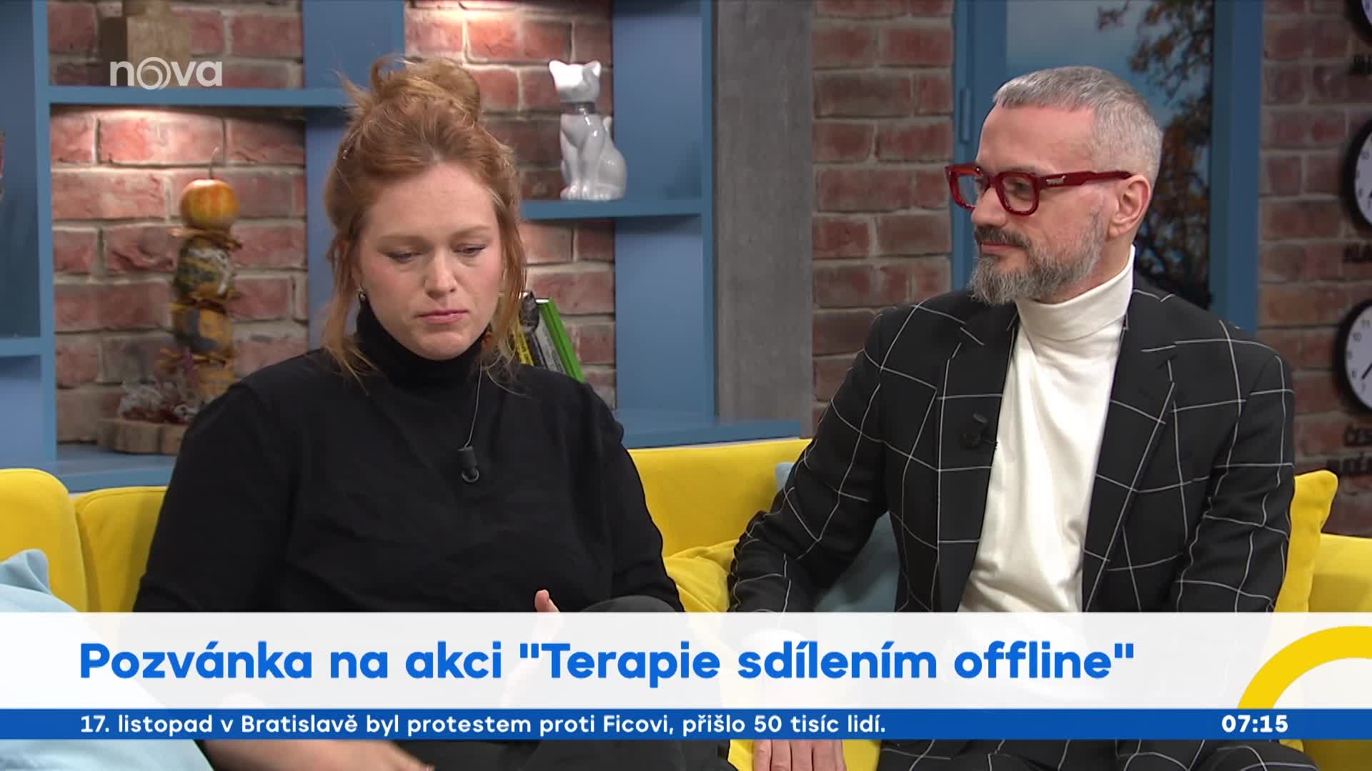 Geislerová a Vojtko ve Snídani: Ester přiznala závislost na telefonu
