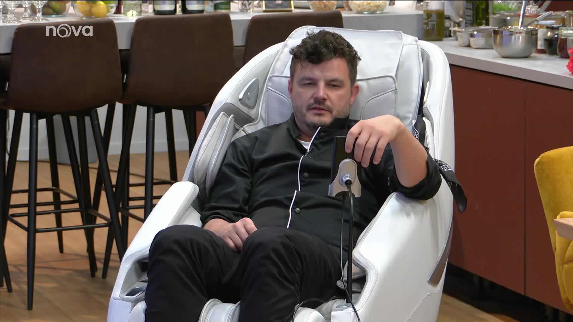 Roman v Hell's Kitchen si dopřál masáž: Je to bomba, říká s nadšením