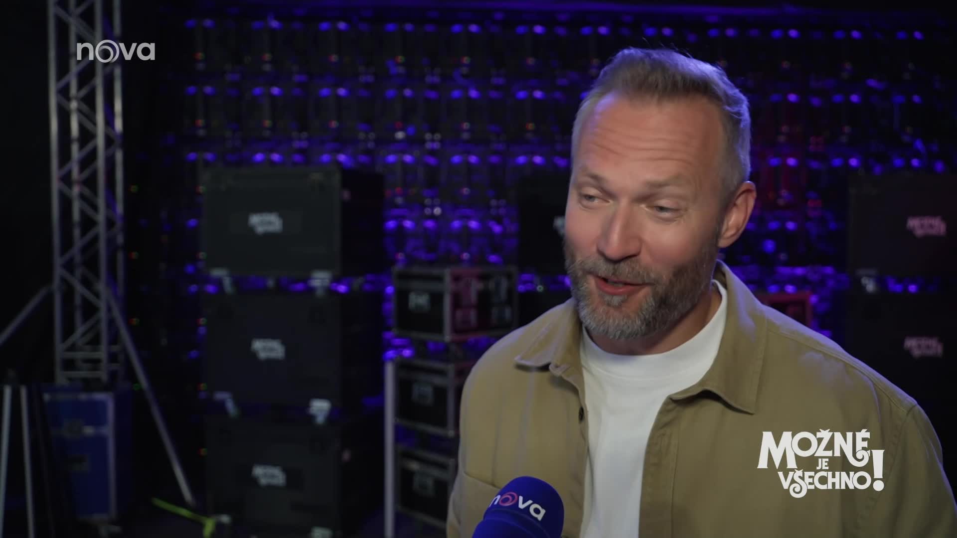 Ondřej Novotný improvizuje nejčastěji v práci. Na moderování se ale rád chystá
