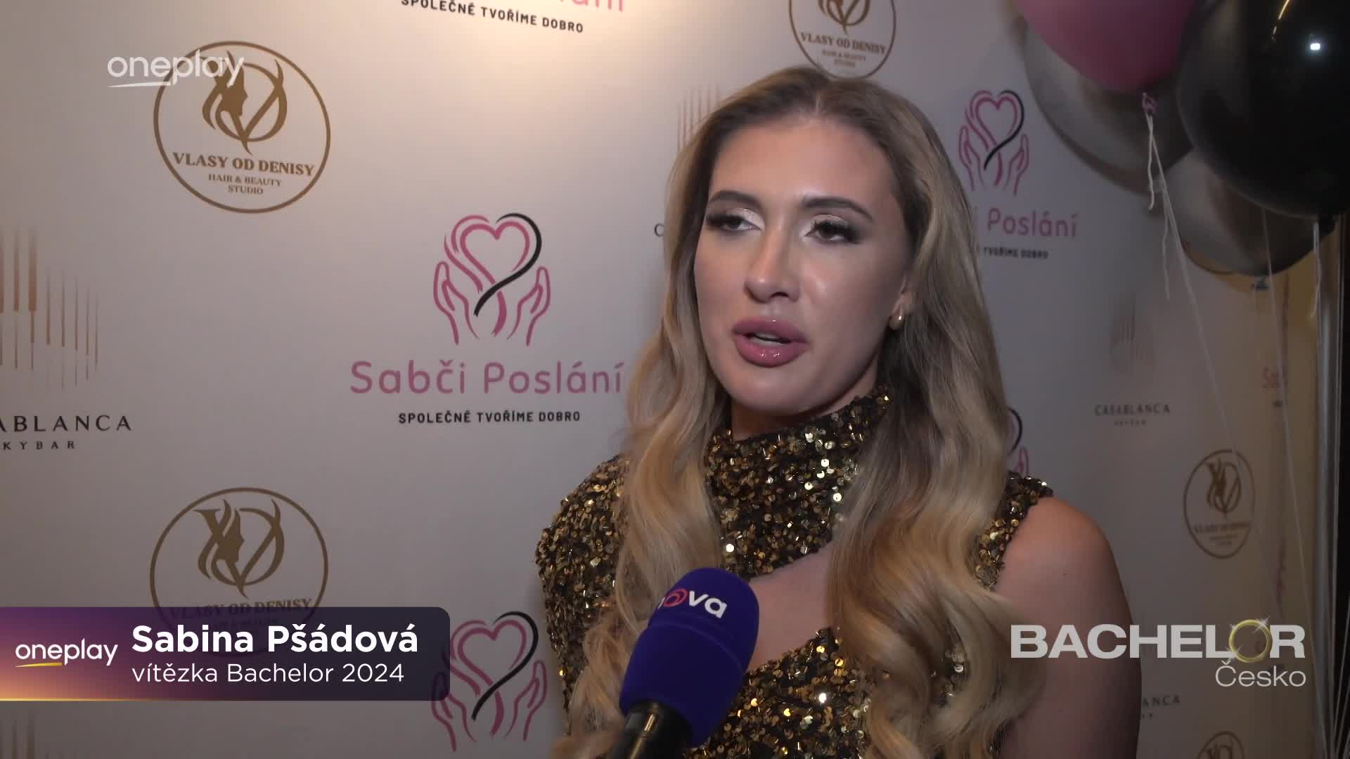 Sabina spojila oslavu narozenin s charitou. Popřát jí přišli i oba Bacheloři