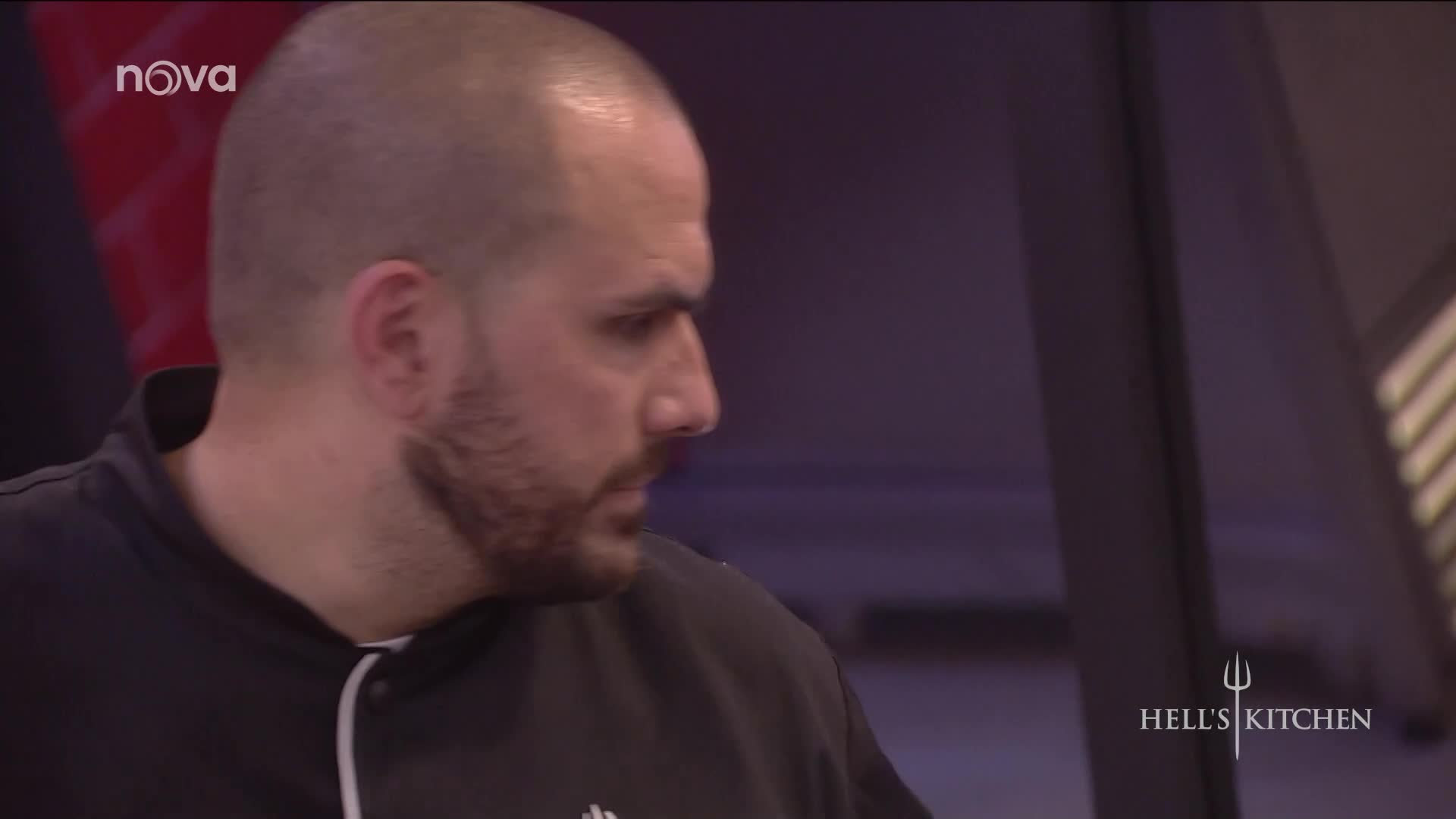 Naštvaný Jan Punčochář v Hell’s Kitchen: Roman není profík
