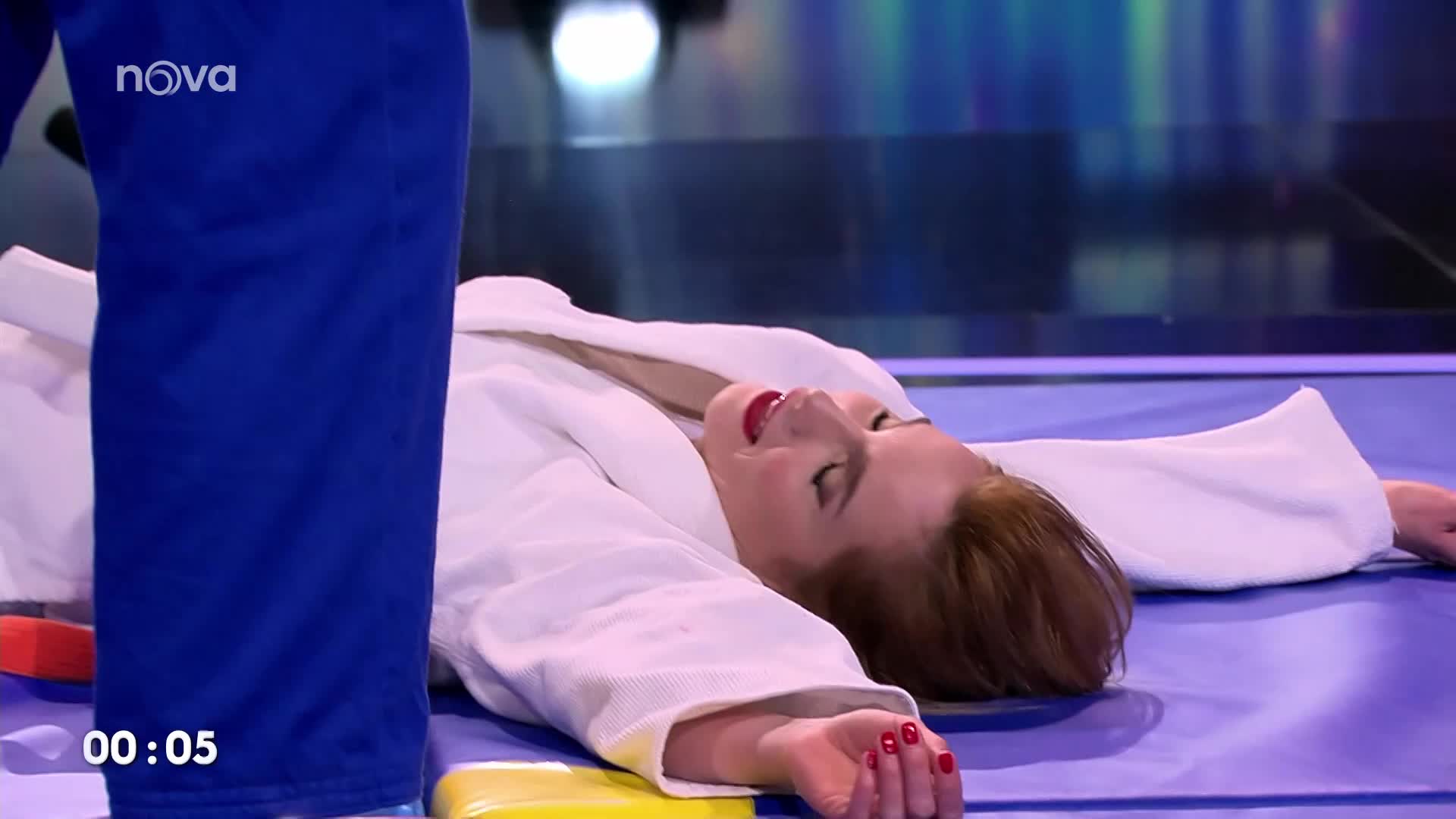 Hana Vagnerová se ocitla na žíněnce. Soupeř s ní neměl slitování