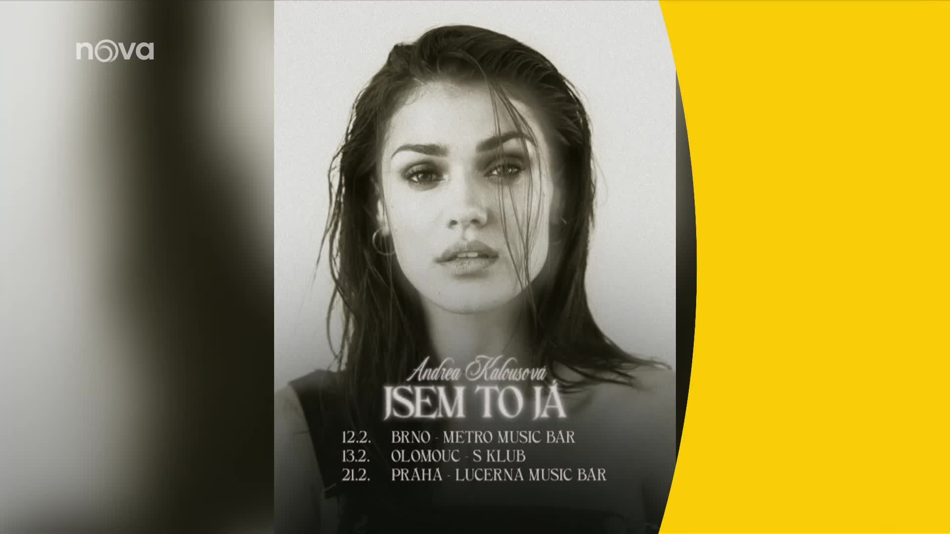 Andrea Kalousová začínala na smeťáku. Teď chystá první turné
