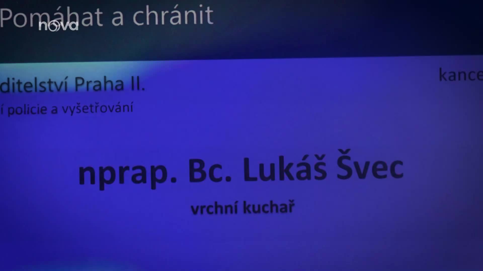 „Kuchař“ ze Survivora Luki chytá v utajení zločince