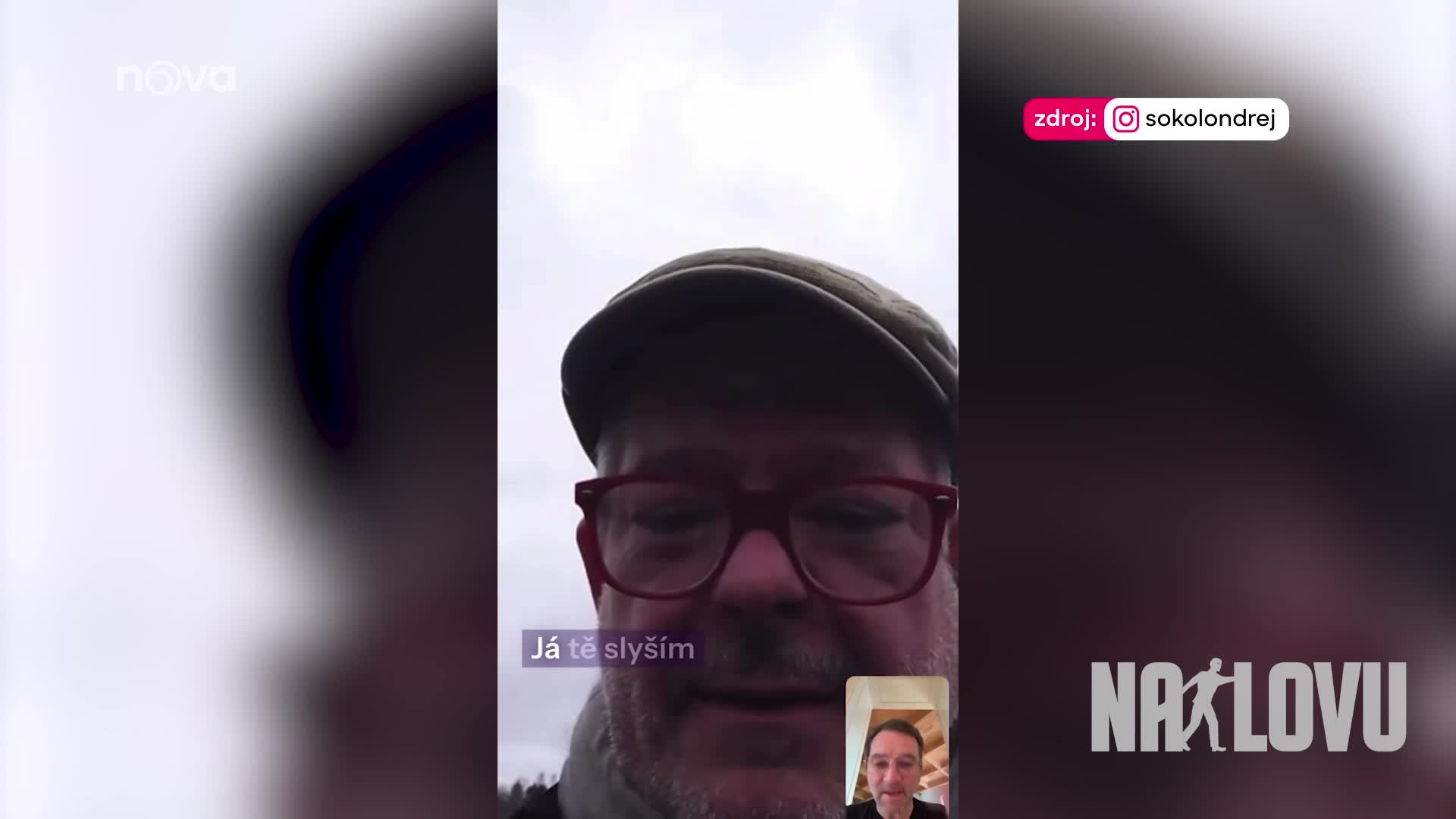 Návrat Ondřeje Sokola na sociální sítě: Baví dokonalým videem s Hámou